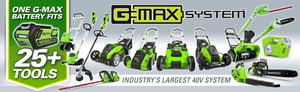 gamma prodotti greenworks 40 volt